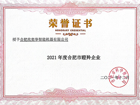 Hefei gazelle enterprise certificate